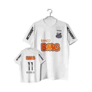 Imagem de Camisa De Futebol Masculina Retro Com Estampa Digital Em Algodão Neyma