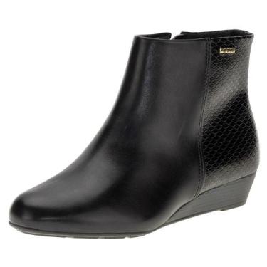 Imagem de Bota feminina cano baixo modare - 7076100, Preto, 35