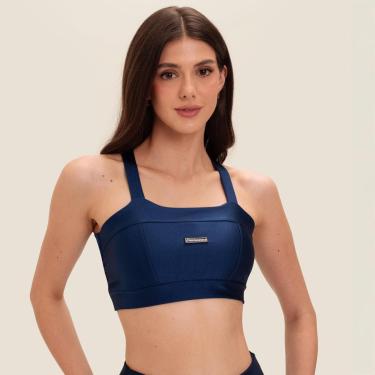 Imagem de Top Faixa Com Recortes Platinado Com Bojo Donna Carioca-Feminino