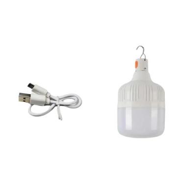 Imagem de Lanterna De Camping LED Recarregável, Regulável, Portátil, Com Gancho 