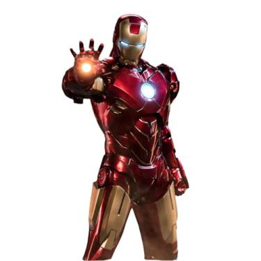 Imagem de HiPlay ZD Toys Anniversary Series Collectible Figure Full Set: Iron Man MK4, Illuminated Edition, Height 18cm Miniature Action Figurine FGBMK4