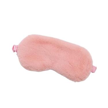 Imagem de Máscara de dormir Venda para dormir Máscaras de olhos de pelúcia macias fofas amor nuvem cobertura de olhos máscara de pelúcia eyepatch saúde cobertura para os olhos (verde claro)