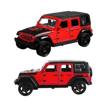 Imagem de Modelo De Brinquedo De Veículo off Road Jeep Em Liga 1:36 Para Criança