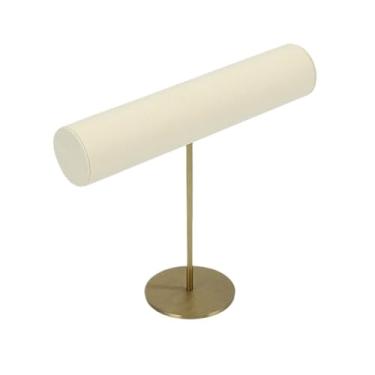 Imagem de Elegante pulseira expositor adereços loja relógio faixa de cabeça organizador de joias (branco)