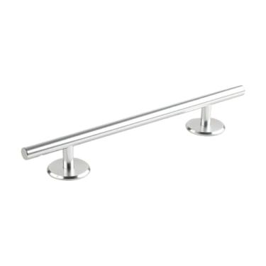 Imagem de Colaxi Trilhos redondos para skate de dedo, antiderrapantes, brinquedo inovador e estável para pistas, feitos de liga de alumínio. Ideal para treinamento, Prata