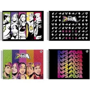 Imagem de Caderno Cartografia Dos Rosa 60Fls Animativa