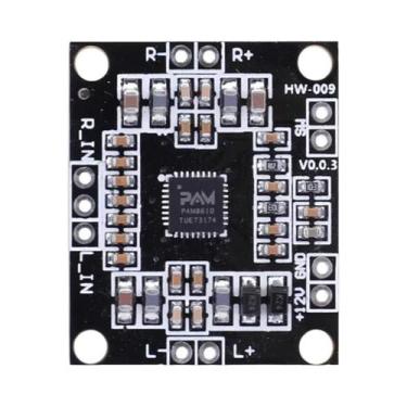 Imagem de Amplificador De Potência De Áudio Digital De Canal Duplo 2x15W Módulo 