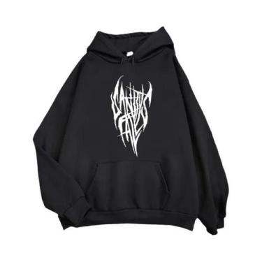 Imagem de Moletom Feminino De Inverno Com Capuz Estilo Y2K Unissex Streetwear Co