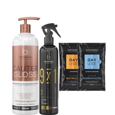 Imagem de Borabella Cauter Gloss 500ml + Fluido Escova Brush 300ml