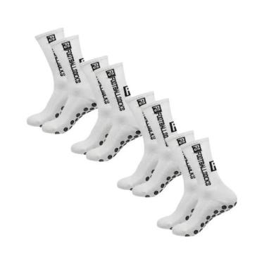 Imagem de Meias Esportivas Antiderrapantes De Algodão Para Futebol E Basquete Ma