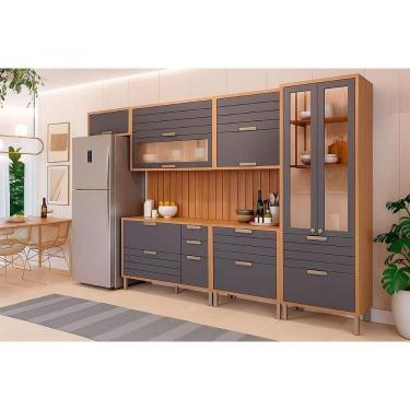 Imagem de Kit Modulado MGM 8 Peças Eloise C8P88 Cinamomo/Titanium