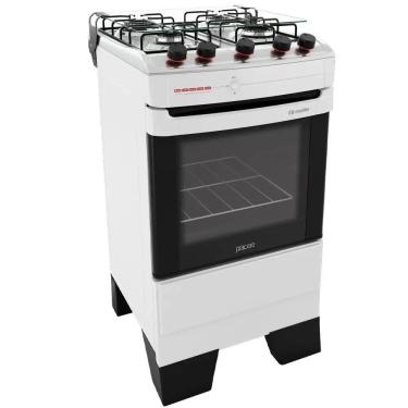 Imagem de Fogão Mueller 4 Bocas Piacere Branco Bivolt