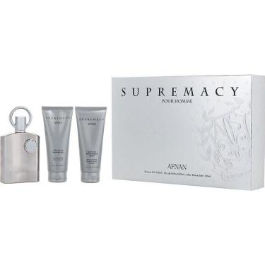 Imagem de Perfume Masculino Afnan Perfumes Supremacy Silver Edp Spray 100 Ml&pós-barba Balm Gel Banho
