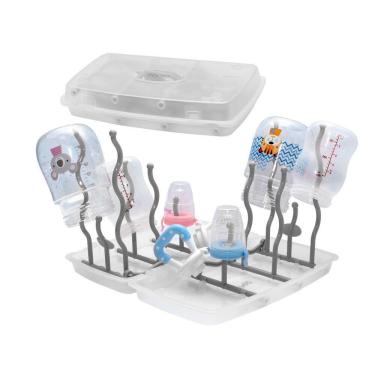 Imagem de Escorredor Mamadeira Portátil E Dobrável Secagem De Utensílios Infantis