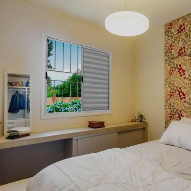 Imagem de Veneziana 3 Folhas De Correr C/grade 1.00 X 1.00 Alumínio Brilhante Linha Modular - Hale