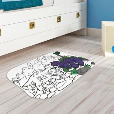 Imagem de Tapete Kids Color Infantil 01 Peça 40cm x 60cm com Base Antiderrapante