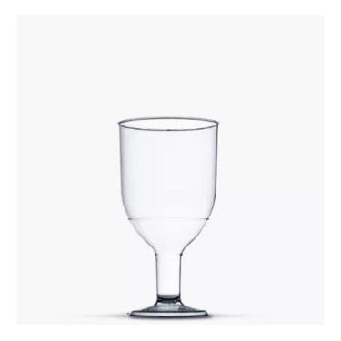 Imagem de Mini Taça 50Ml Acrílico Doces Bebidas Cristal Com 40 Peças