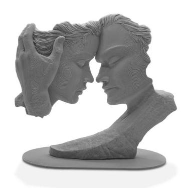 Imagem de Escultura Decorativa Casal Romeu e Julieta - Amor - Tam M - 3D Think B