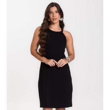 Imagem de Vestido Feminino Infinita Cor Preto, P, Preto
