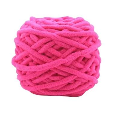 Imagem de Fio De Lã Grosso Colorido Para Cobertor, Chinelo, Cachecol, Chapéu, Cr