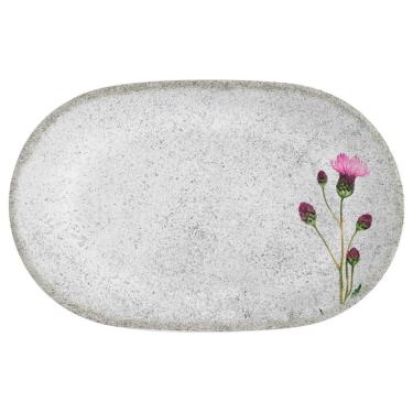 Imagem de Travessa Cerâmica Alleanza 34cm - Branca Durável