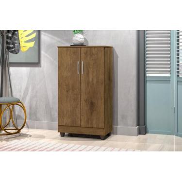 Imagem de Armário Smart Organizador Multiuso 2 Portas E 3 Prateleiras - J & A Mó