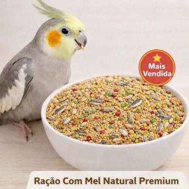 Imagem de Ração Mistura Para Calopsita Com Mel Premium Nutritiva 5kg - MR
