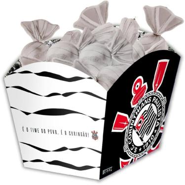 Imagem de Cachepot Festa Infantil Corinthians Decoração Aniversario