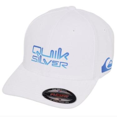Imagem de Boné Quiksilver White Gradient Broken Type-Unissex