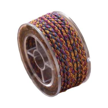 Imagem de Fio De Poliéster Colorido 3.5mm 3.5m Para DIY, Materiais Para Fazer Co