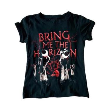 Imagem de Camisetas Femininas Vintage Grunge Y2K Góticas De Estética Sombria Str