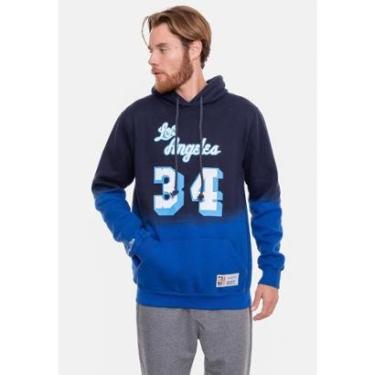 Imagem de Moletom Mitchell & Ness NBA Canguru Name And Number Shaquille O'Neal Masculino-Masculino