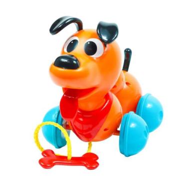 Imagem de Elkão Quer Passear! Cachorro Brinquedo Para Bebês Elka