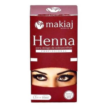 Imagem de Makiaj Henna P/sobrancelha Castanho Claro