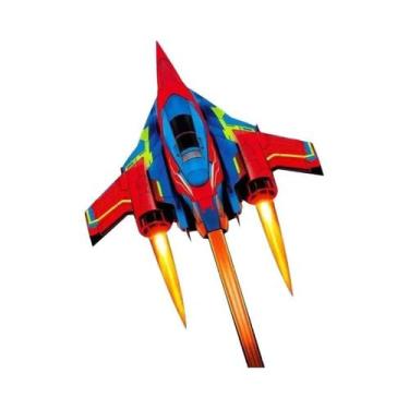 Imagem de Pipa Grande De Nylon Para Crianças, Pipa De Avião Bombardeiro Para Bri