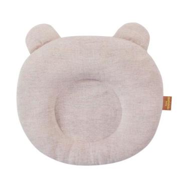 Imagem de Travesseiro Para Bebê Anatômico Linho Batistela Baby, Rosê