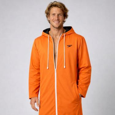 Imagem de Roupão De Natação Adulto New Malta - LARANJA NEON-Unissex