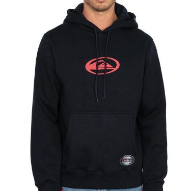Imagem de Moletom Quiksilver Canguru Domed Logo Flaming Heat-Masculino
