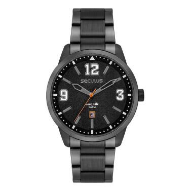 Imagem de Relógio Seculus Masculino Ref: 44347gpsvpa3 Casual Black