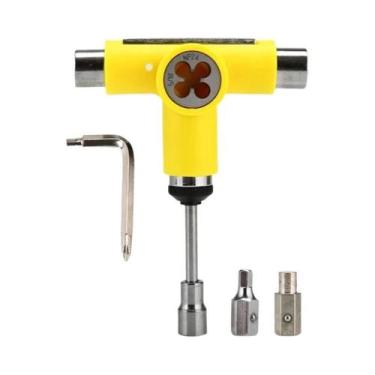 Imagem de Ferramenta Portátil Multifuncional Para Skateboard: Chave De Desmontag