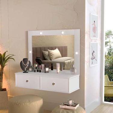 Imagem de Penteadeira Suspensa Isis Ambiente Branco – Luapa Móveis