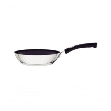 Imagem de Frigideira Rasa Tramontina Solar Silicone 20cm Em Inox E Revestimento 