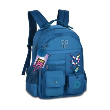 Imagem de Mochila de Costas Rebecca Bonbon Beaded Fun RB27422 Grande Juvenil Com