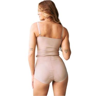 Imagem de Calcinha Short Aumenta Levanta Bumbum Com Enchimento Bundex COR:CHOCOL