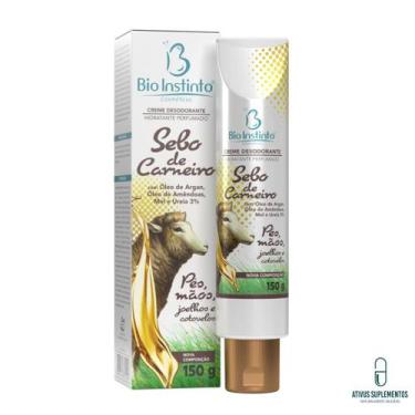 Imagem de Sebo de Carneiro com Óleo de Argan 150g - Bio Instinto