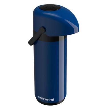 Imagem de Garrafa Térmica Para Café Verona 0,6 ou 1 ou 1,8 Litros Unitermi Aço I