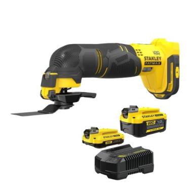 Imagem de Multiferramenta SCT500B-B3 Stanley 20V + 2 Baterias e Bolsa SCB224CK-B