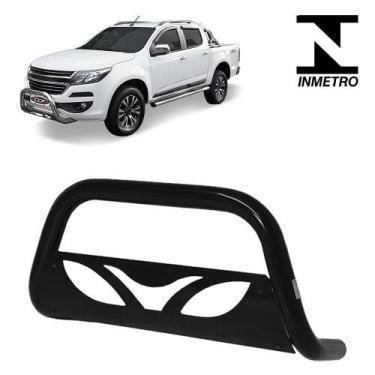 Imagem de Parachoque de Impulsão S10 2004 2005 2006 2007 a 2012 Preto - CCF