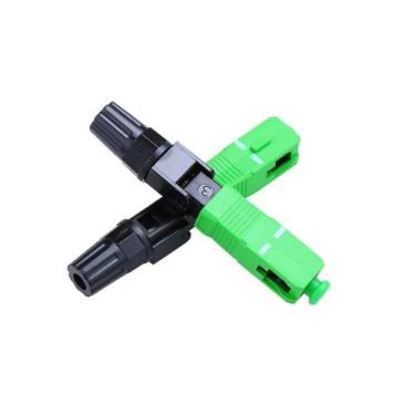 Imagem de Conector Fibra Optica Transcend Sc/apc Verde 100u + Gabarito