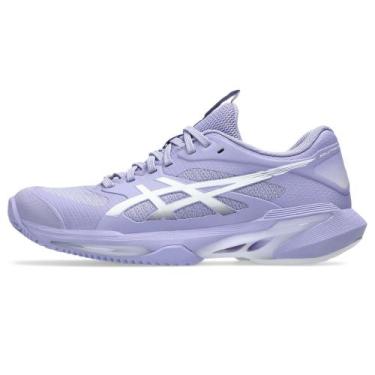 Imagem de Tênis ASICS Solution Speed Ff 4 Saibro - Feminino - Roxo/Branco, 38